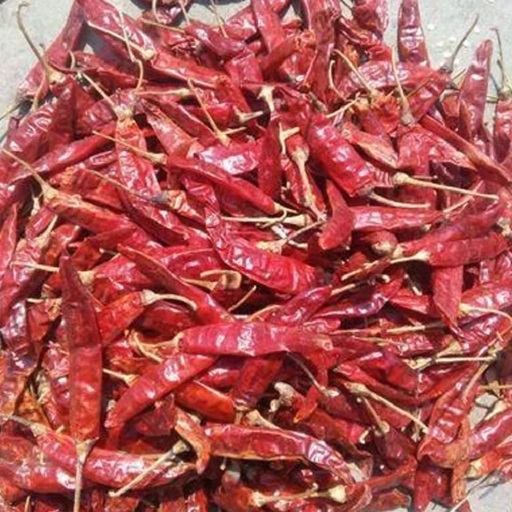 Oganic Red Chilly Whole (Without Stem)